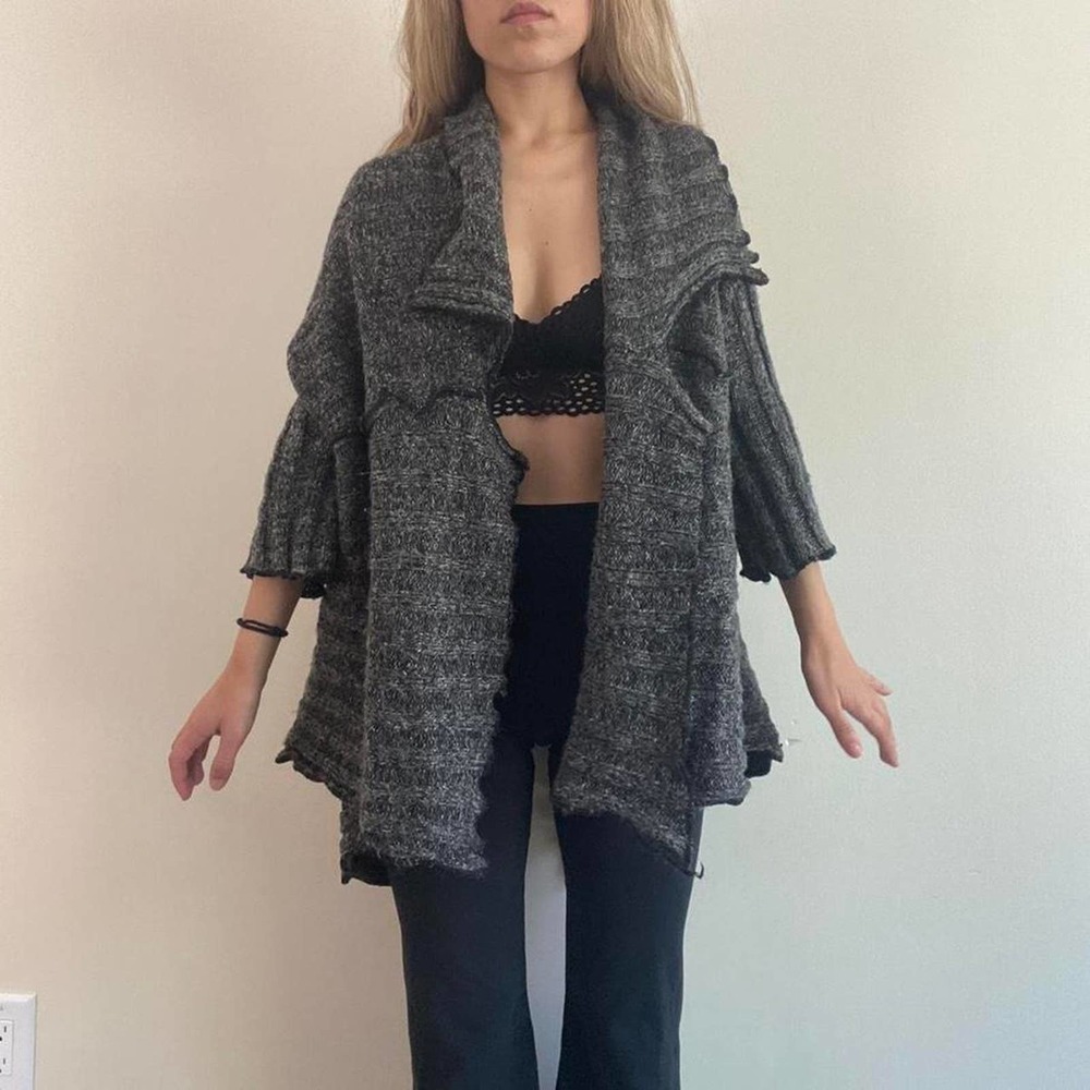 Grey essential cardigan cozy - Picture 4 of 4
